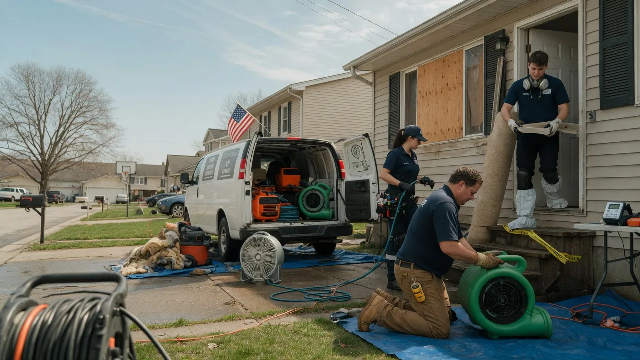 Water Damage Restoration in Binford, ND near me